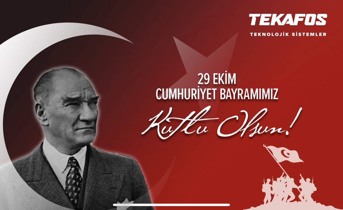 Bugün, yarın, daima... Emanetinin yılmaz bekçileriyiz... 

Yaşasın Cumhuriyet !

#29Ekim Cumhuriyet bayramımız kutlu olsun.