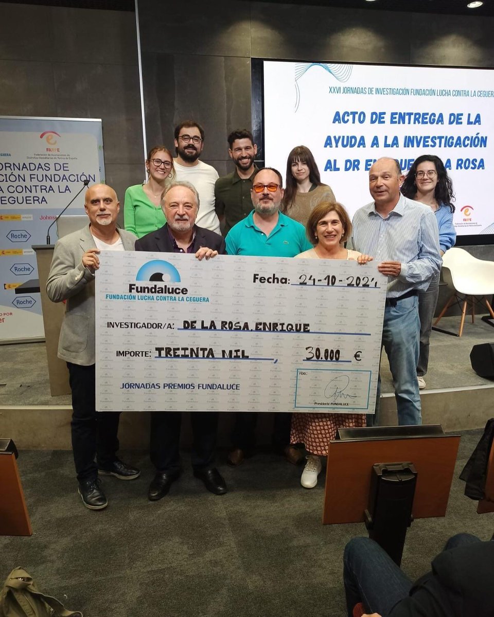 RetinaMurcia's tweet photo. “UN FUTURO ESPECTACULAR”. La doctora Carmen Ayuso de la @fundacionjimenezdiaz se mostró muy optimista en las XXVI Jornadas #Fundaluce de @retinafarpe Si te la perdiste: https://t.co/nvrdEmF9yn https://t.co/vxLewhFvVT