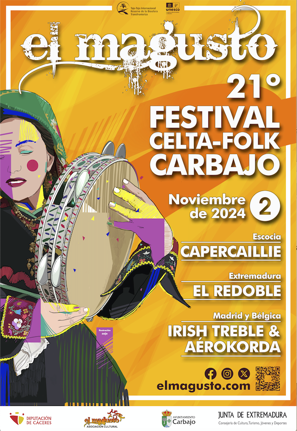 🎻 El Festival #ElMagusto (<a href="/ElMagustoFest/">Festival El Magusto</a>) llega a su 20ª edición el 2 de noviembre. ¡Ven a disfrutar de música internacional a #Carbajo!
elmagusto.com

<a href="/cultura_ext/">Cultura, Turismo, Jóvenes y Deportes</a>