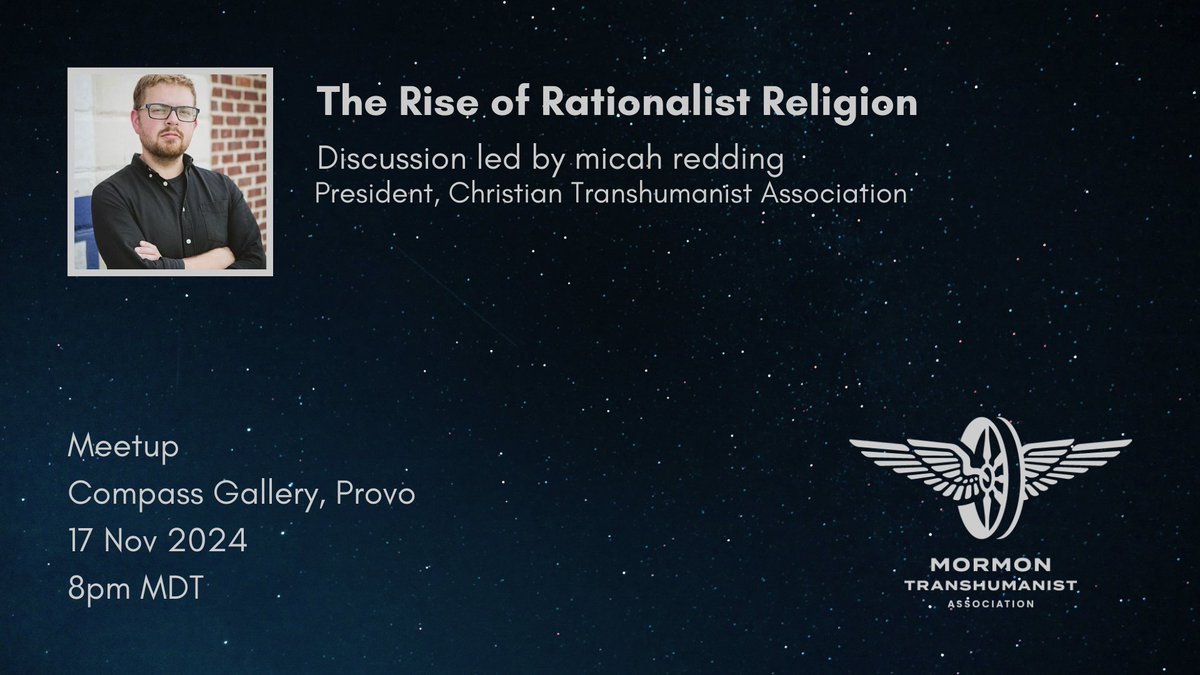 Mormon Transhumanist Association tweet media
