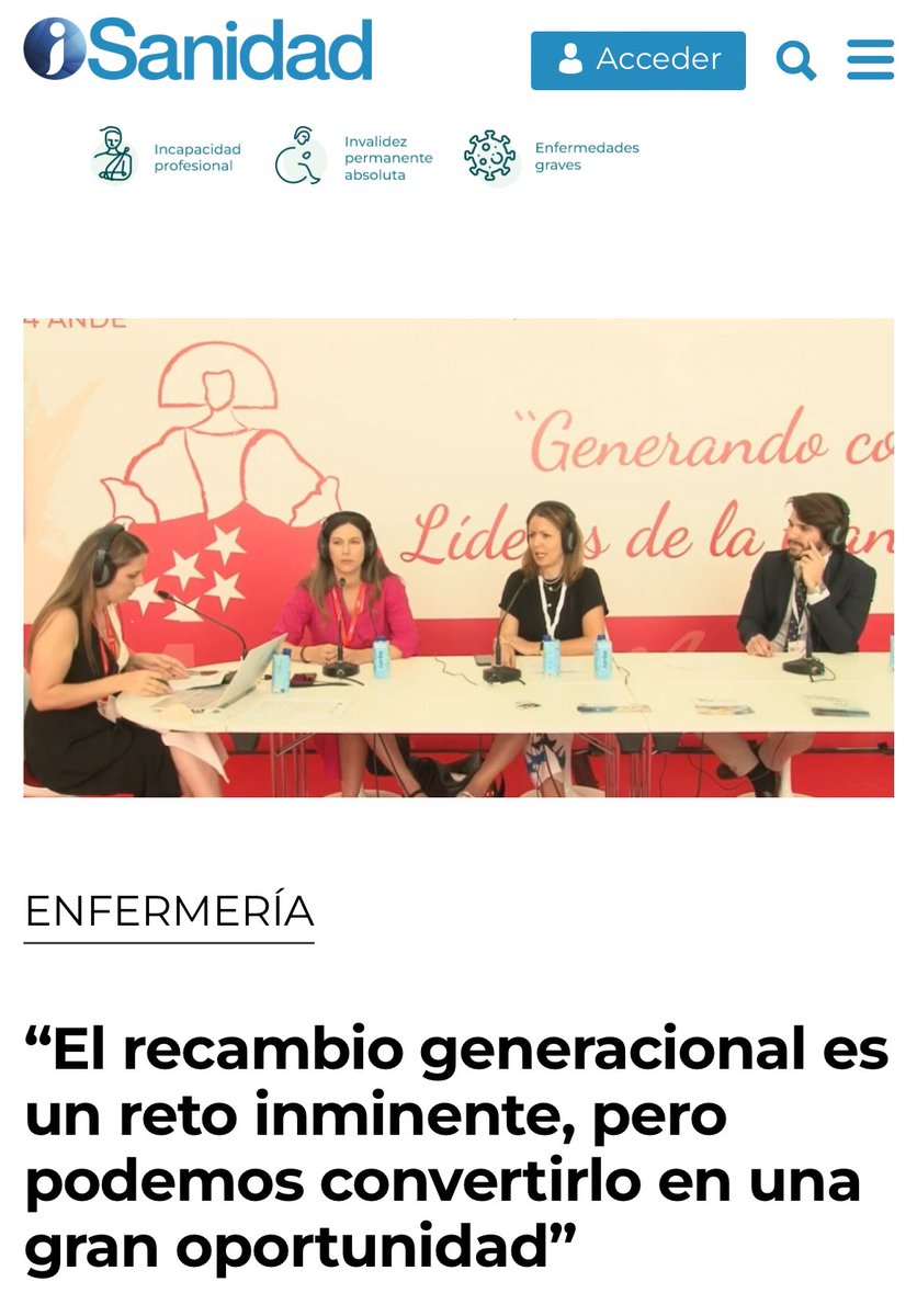 ANDE Directivos Enfermería tweet media