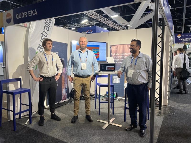 Eka Software Solutions (@ekasoftware) on Twitter photo Day 1 at IMARC 2024 is off to a fantastic start with engaging sessions and valuable insights! Be sure to visit us at booth #E31, where Ben Koch, VP of Bulk, will be showcasing our stockyard management for mining.
Meet us: eka1.com/events/imarc-2…
#imarc2024 #stockyardmanagement Day 1 at IMARC 2024 is off to a fantastic start with engaging sessions and valuable insights! Be sure to visit us at booth #E31, where Ben Koch, VP of Bulk, will be showcasing our stockyard management for mining.
Meet us: eka1.com/events/imarc-2…
#imarc2024 #stockyardmanagement