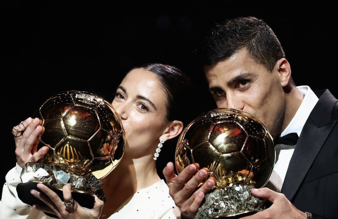 Edu_Cortada's tweet photo. BALON DE ORO 2024 🏆⚽️ https://t.co/REYHIGleuX