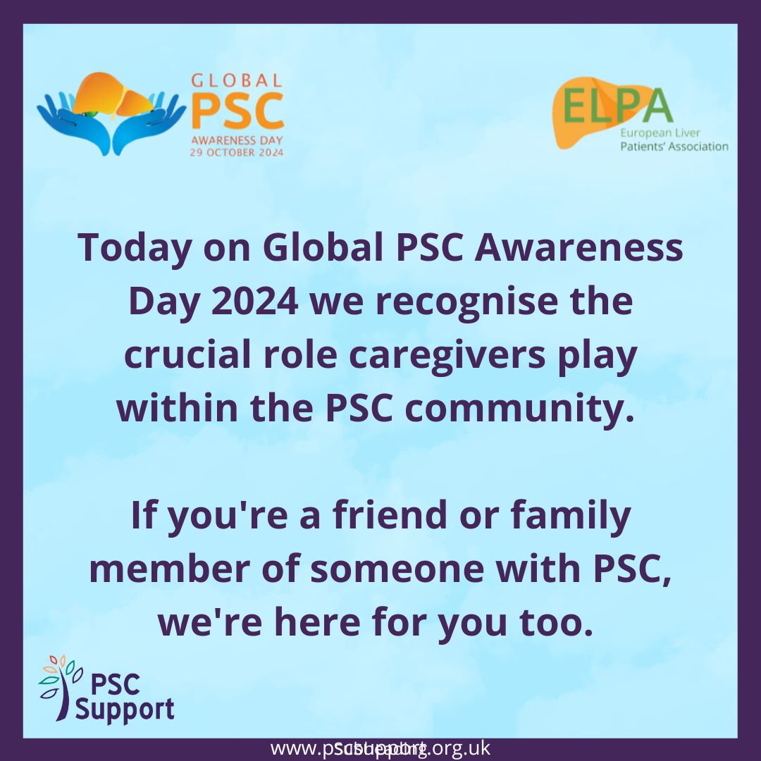 PSCSupportUK's tweet image. Together We Are Stronger 🌟 Today on #GlobalPSCAwarenessDay 2024 we recognise the crucial role caregivers play within the PSC community. If you're a friend or family member of someone with PSC, we're here for you too #GlobalPSCAwareness #PSCAwarenessDay @EuropeLiver @PSCPartners