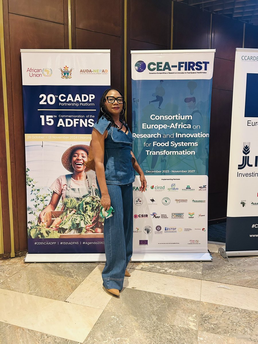 Representing <a href="/FANRPAN/">Food, Agric. & Nat. Res. Policy Analysis Network</a> and @CEAFirst @FARA at the 20th CAADP partnership platform and commemoration of Africa Day for Food and nutrition security (ADFNS) where we focus on cultivating the nexus of nutrition, agrifood systems and Education for Africa’s growth #agrifood #nutrition