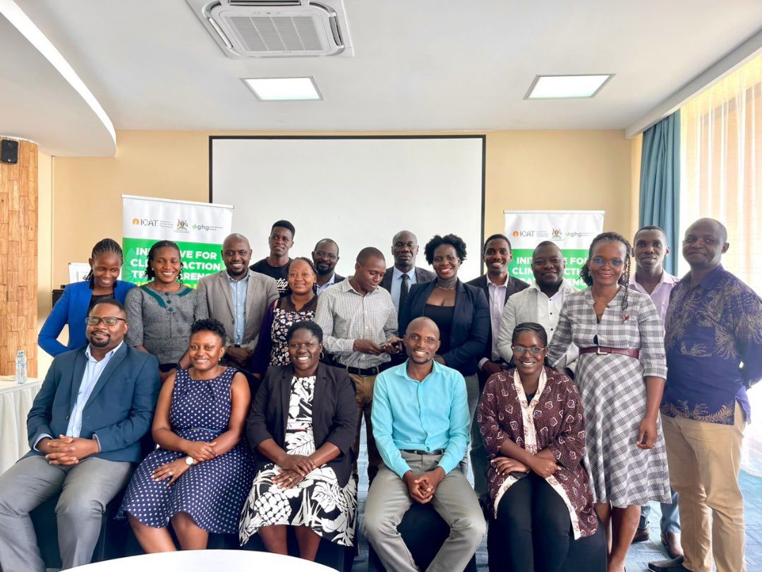 CCD_UG's tweet photo. The training workshop focused on the NDC Tracking Framework for the transport and waste sectors, equipping participants with skills in understanding sector-specific indicators, data sources and methodologies

#DataCollection  #Waste #Transprency #NDC #GHG #ccd #ClimateAction https://t.co/WwrblQyiRs