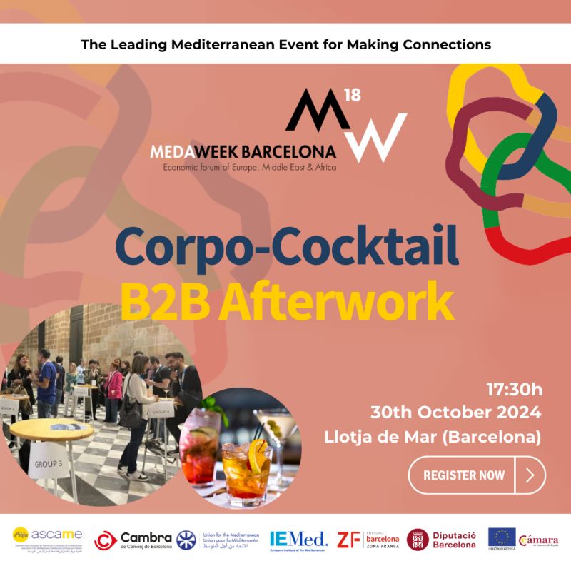 🌍 MedaWeek2024 is live! 🌍

We’re excited to partner as the Canadian Chamber in Italy and to co-organize the first-ever #Mediterranean #Canada #Business #Forum. If you can’t join us in Barcelona, follow the sessions on the dedicated Zoom channel at urly.it/311_ta