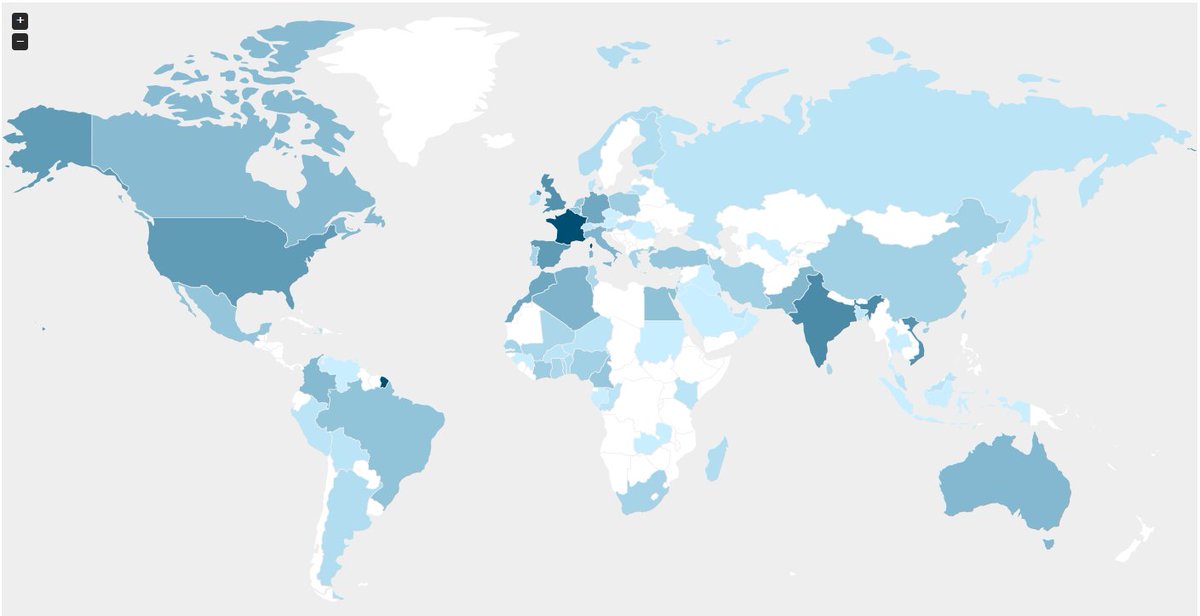 Olivier Lafon (@lafonolivier) on Twitter photo ≈ 1100 participants from 86 countries have enrolled for the MOOC basics of NMR on <a href="/FunMooc/">France Université Numérique</a> More in the MOOC Advanced NMR (Oct. 29 to Dec. 23). Registration via fun-mooc.fr/en/courses/adv…
#NMRchat #FrenchBigScience <a href="/infranalytics/">infranalytics</a> <a href="/fst_univlille/">fst_univlille</a> <a href="/CNRSchimie/">CNRS Chimie</a> <a href="/UCCS_8181/">UCCS-Unité de Catalyse et Chimie du Solide</a> <a href="/CNRS_HdF/">CNRS Hauts-de-France</a> ≈ 1100 participants from 86 countries have enrolled for the MOOC basics of NMR on <a href="/FunMooc/">France Université Numérique</a> More in the MOOC Advanced NMR (Oct. 29 to Dec. 23). Registration via fun-mooc.fr/en/courses/adv…
#NMRchat #FrenchBigScience <a href="/infranalytics/">infranalytics</a> <a href="/fst_univlille/">fst_univlille</a> <a href="/CNRSchimie/">CNRS Chimie</a> <a href="/UCCS_8181/">UCCS-Unité de Catalyse et Chimie du Solide</a> <a href="/CNRS_HdF/">CNRS Hauts-de-France</a>