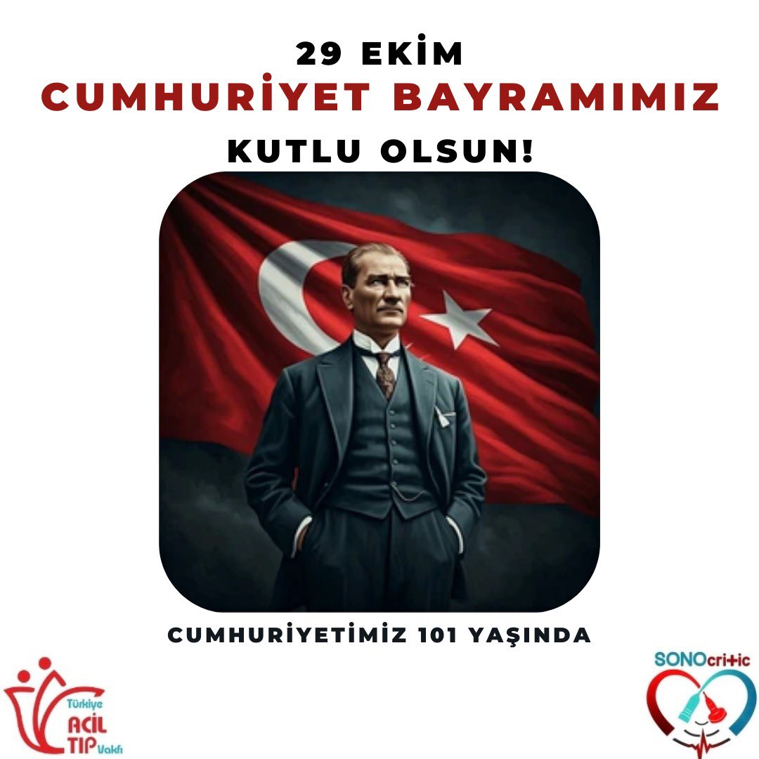 29 EKİM CUMHURİYET BAYRAMIMIZ VE CUMHURİYETİMİZİN 101. YILI KUTLU OLSUN! 🇹🇷🇹🇷🇹🇷