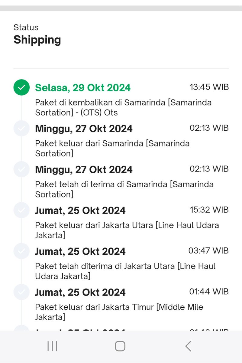 vandedin's tweet photo. @sicepat_ekspres TAI KOTOK MEMANG EKSPEDISI INI. 2 HARI STATUS MALAH DIKEMBALIKAN. Bangkrut ajalah toko @TokopediaCare ini. KURIR NGGA JELAS MASIH DIPAKAI https://t.co/HsB8rb4Y6S