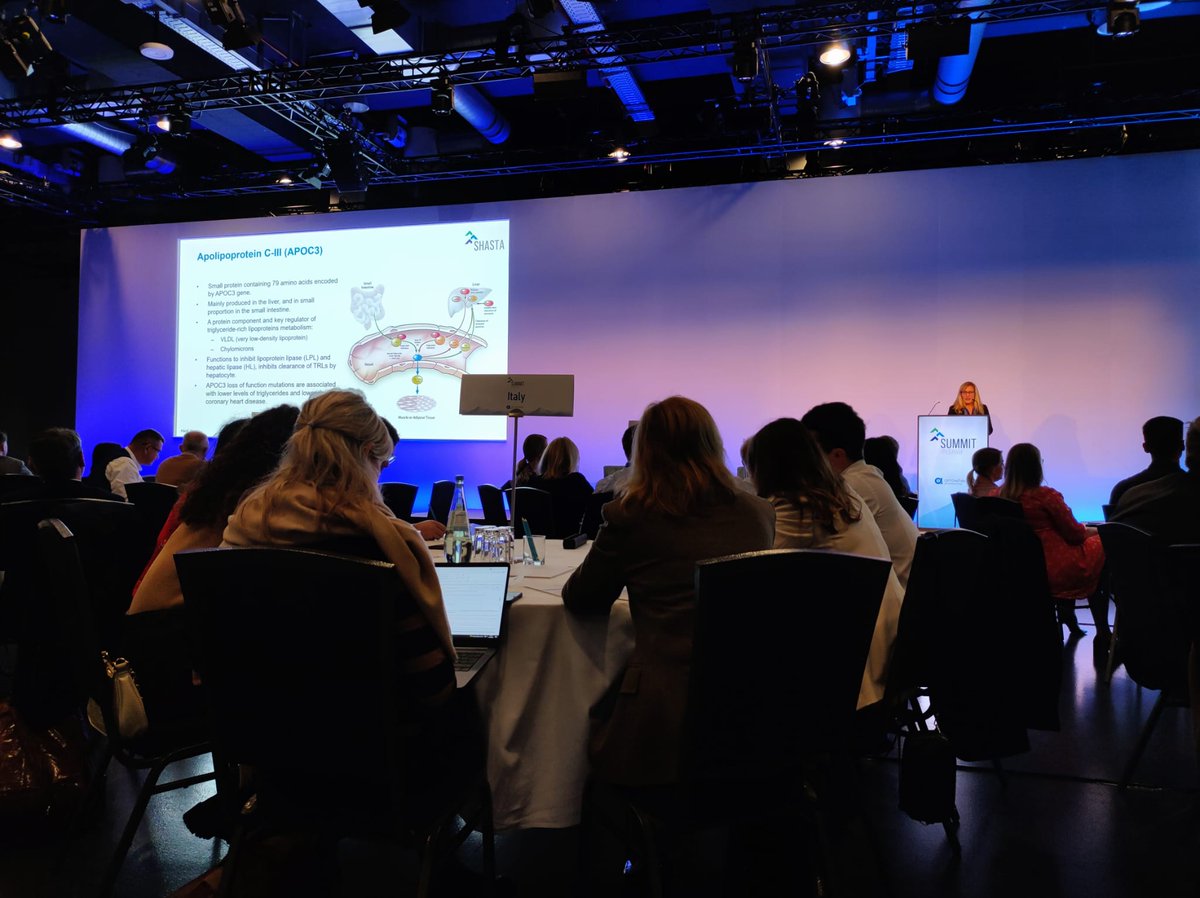 FedericaFogacci's tweet image. Ready for the first European Investigator Meeting of the SUMMIT Program of pivotal phase 3 clinical studies of Plozasiran #SHASTA #MUIR. Good morning, Berlin! 🇩🇪
@afgcicero @Unibo