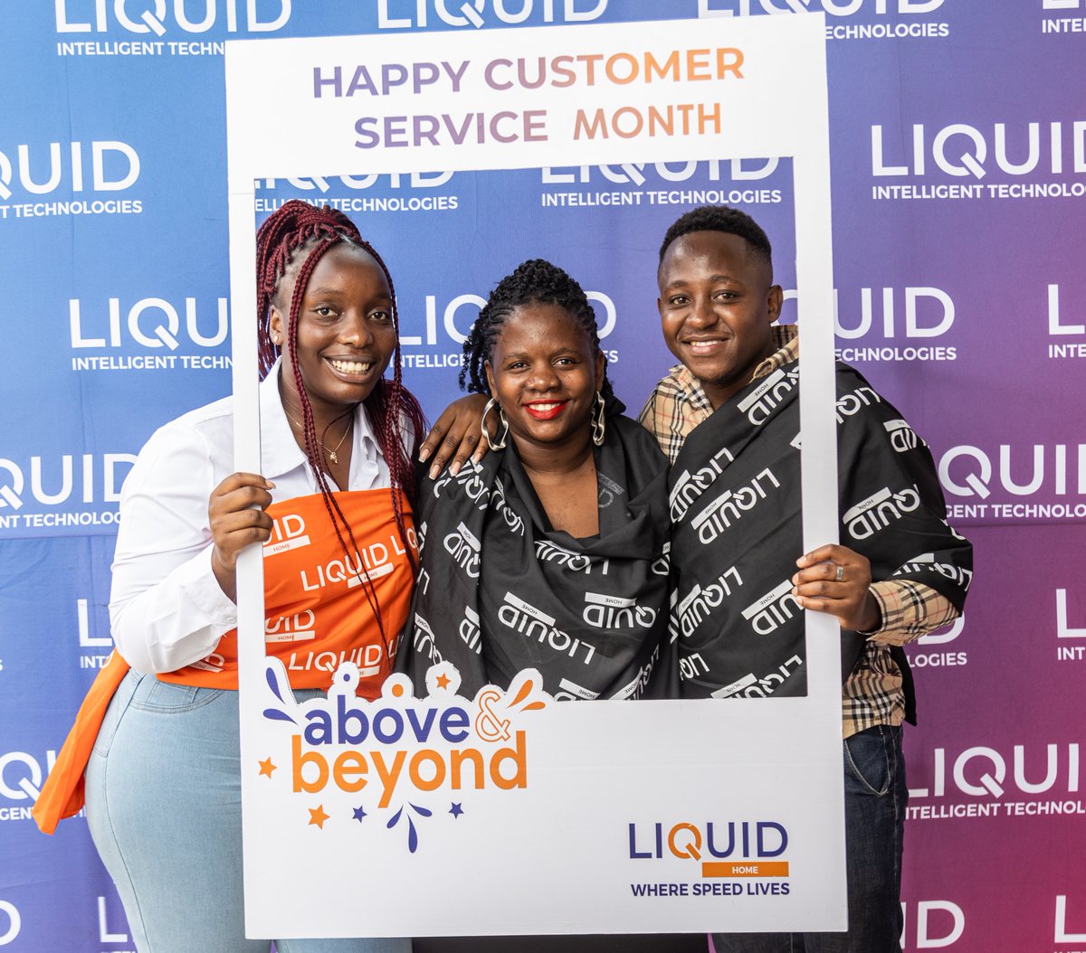liquidhomezim's tweet photo. As we wrap up Customer Service Month, we want to give a huge shoutout to our amazing staff!
We hosted a special breakfast to celebrate their dedication to keeping our valued customers connected. #TeamLIT, your hard work fuels our mission for a digitally connected future.
Together, we're committed to leaving no African behind!
#CustomerServiceMonth #TeamAppreciation #DigitalInclusion #WeAreLiquid