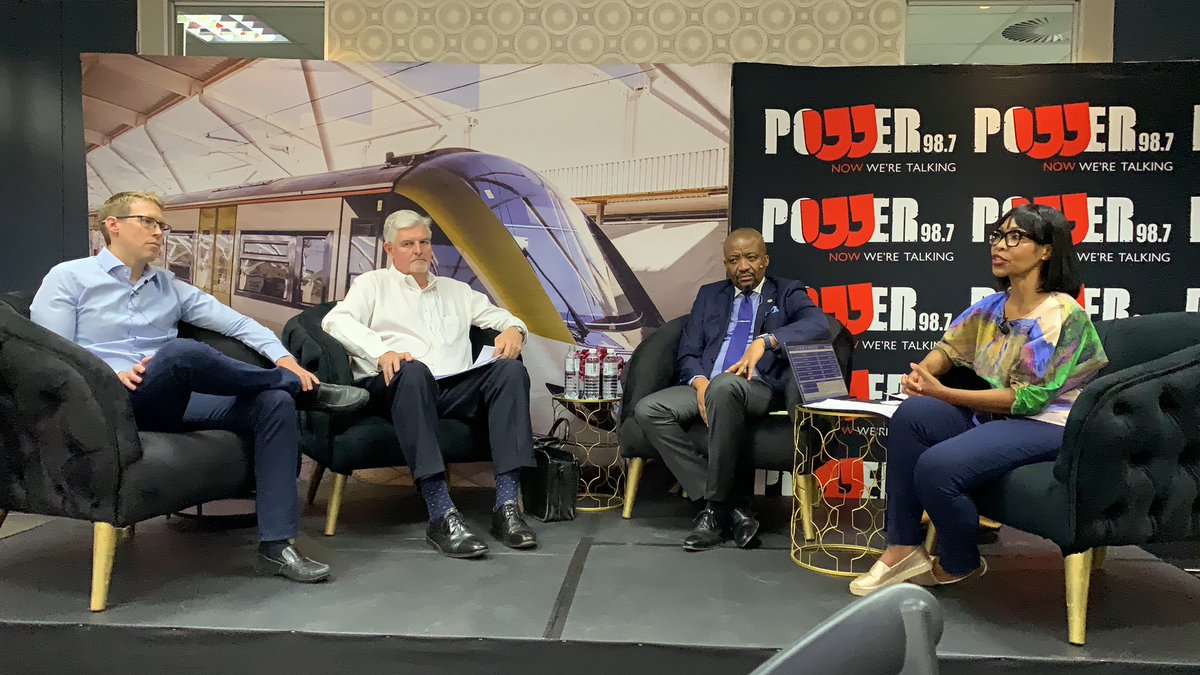 Powerfm987's tweet photo. Welcome to the special broadcast of #POWERTalk with @mbele_lnb, hosting the #GautrainPOWERDialogue with @TheGautrain.
Watch it live: https://t.co/4xrtCLVZsw
#POWERDialogue #TransportMonth https://t.co/dIHmM8Tl8f