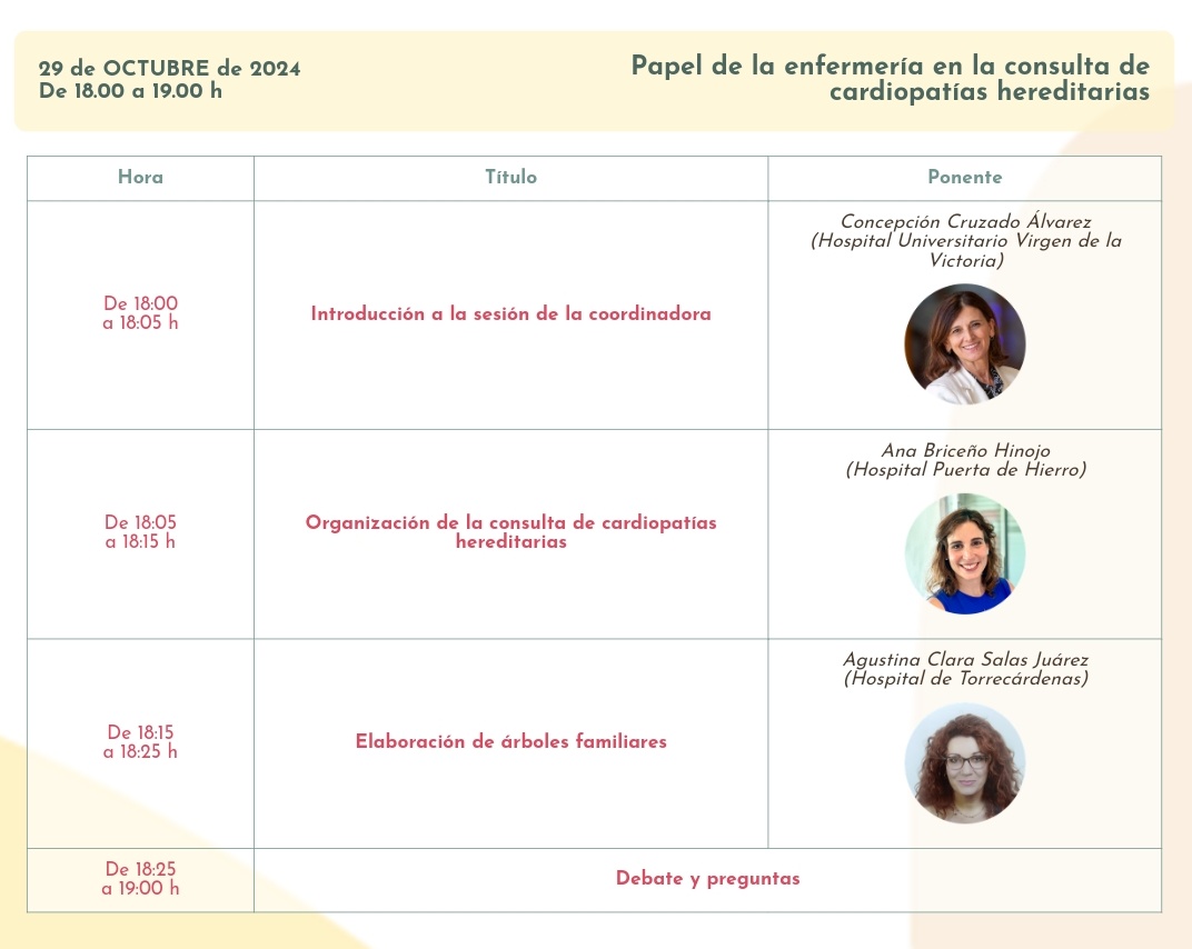 Amada Recio Platero (@amadarepla) on Twitter photo Vuelve "Afrontando retos en IC, perspectiva de enfermería". Un tema muy interesante y unas ponentes brillantes, esta tarde desde las 18:00. <a href="/CruzadoConchi/">Conchi Cruzado</a> <a href="/AnaBriceoHinojo/">Bri</a> <a href="/IC_aeec/">GT Insuficiencia Cardíaca - AEEC</a> <a href="/AEEC_enfcardio/">Asociacion Española de Enfermeria en Cardiologia</a> Vuelve "Afrontando retos en IC, perspectiva de enfermería". Un tema muy interesante y unas ponentes brillantes, esta tarde desde las 18:00. <a href="/CruzadoConchi/">Conchi Cruzado</a> <a href="/AnaBriceoHinojo/">Bri</a> <a href="/IC_aeec/">GT Insuficiencia Cardíaca - AEEC</a> <a href="/AEEC_enfcardio/">Asociacion Española de Enfermeria en Cardiologia</a>
