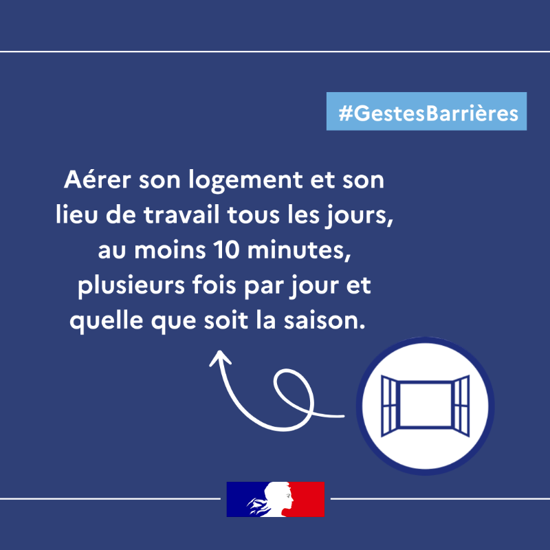 Sante_Gouv's tweet photo. #GestesBarrières  | Face aux #VirusDeLhiver, rappelons-nous les gestes simples ! 

👉 Se laver les mains 
👉 Aérer son logement
👉 Porter le masque

    📲 Plus d'infos sur : https://t.co/q4fDwZ04oN