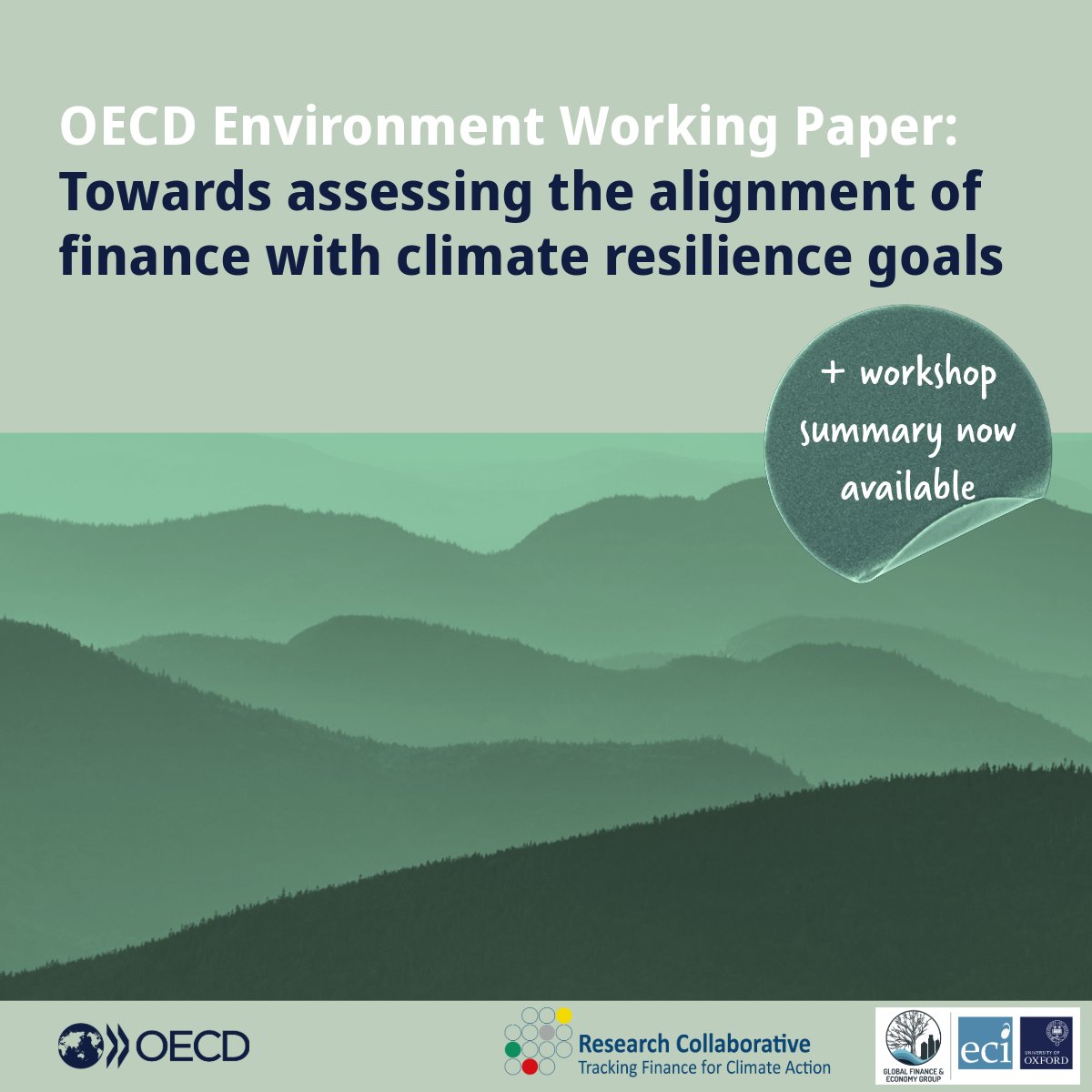 What actions can policymakers take to support credible assessments of the alignment of finance with climate resilience policy goals? 📊

Explore the latest insights in a new <a href="/OECD/">OECD ➡️ Better Policies for Better Lives</a> paper ➡️ oe.cd/5L6