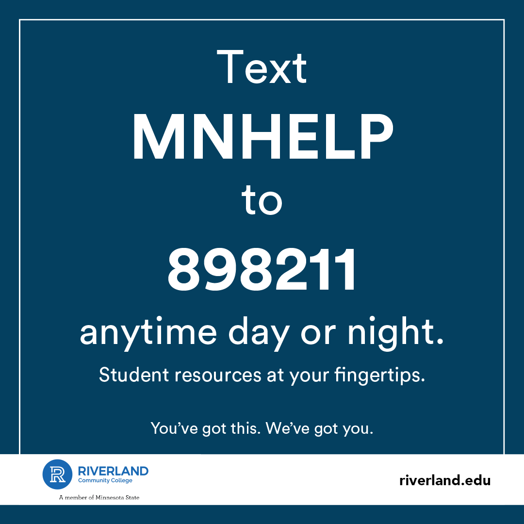 RiverlandCC's tweet image. The Steve Fund supports the mental health of students of color. If you need mental health support, text STEVE to 741741. We’ve got you. #MentalHealth #StudentsOfColor