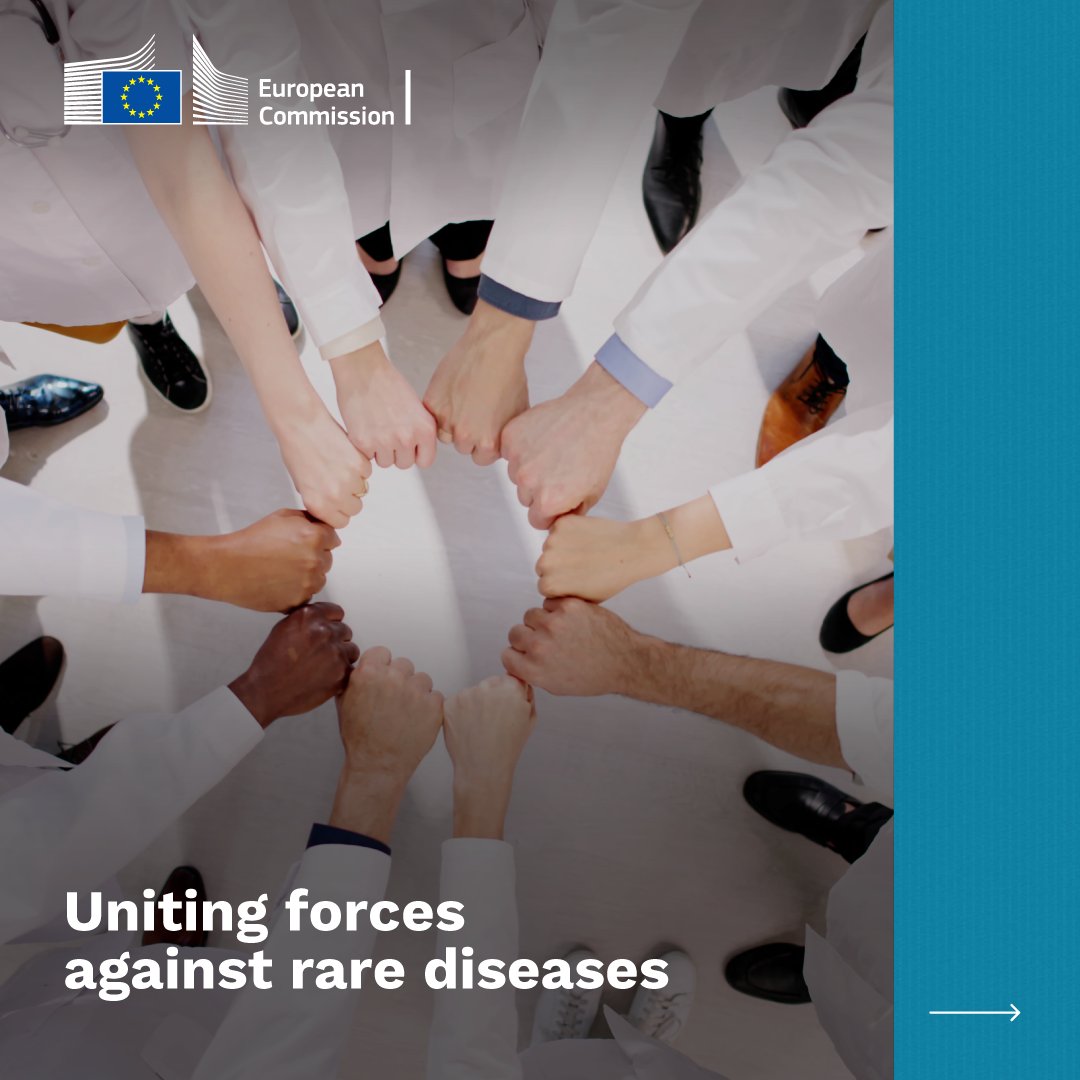 HorizonMagEU's tweet photo. Researchers and patients across Europe join forces to advance the fight against #RareDiseases. 

Here’s the full story ➡️ https://t.co/BkpeaLVvB8 

#ResearchImpactEU