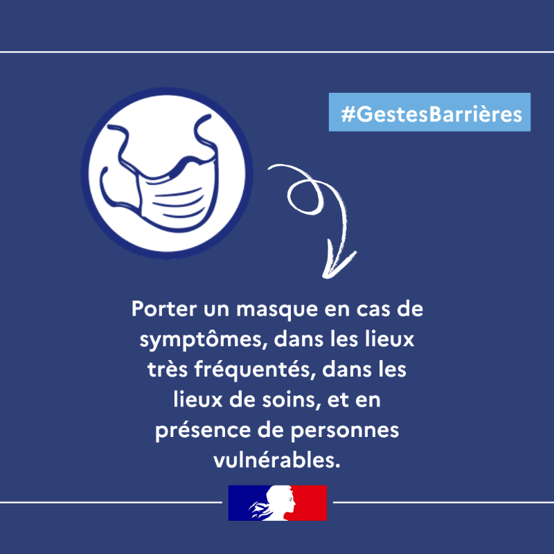 Sante_Gouv's tweet photo. #GestesBarrières  | Face aux #VirusDeLhiver, rappelons-nous les gestes simples ! 

👉 Se laver les mains 
👉 Aérer son logement
👉 Porter le masque

    📲 Plus d'infos sur : https://t.co/q4fDwZ04oN