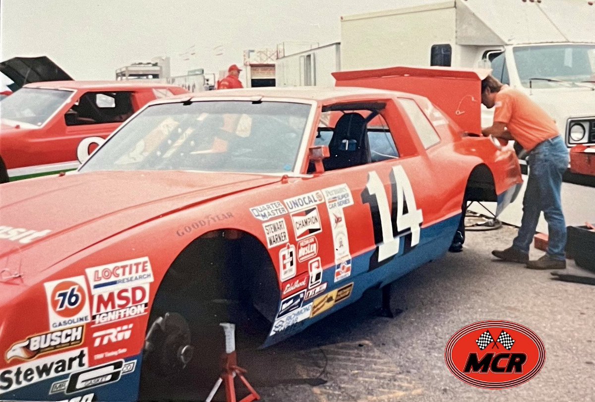 MorrisCoffman14's tweet image. Doing some early morning prep on a foggy Pocono morning - 1988. 

#ARCA #PoconoRaceway 
#ThrowbackTuesday #MCR