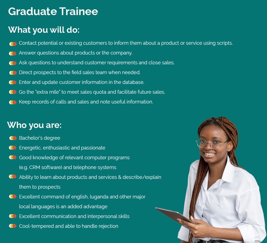 If you are ready to make an impact, apply now and start your journey with Wakandi Uganda, send your CV, academic documents, and a cover letter to post@wakandi.co.ug by October 31, 2024.