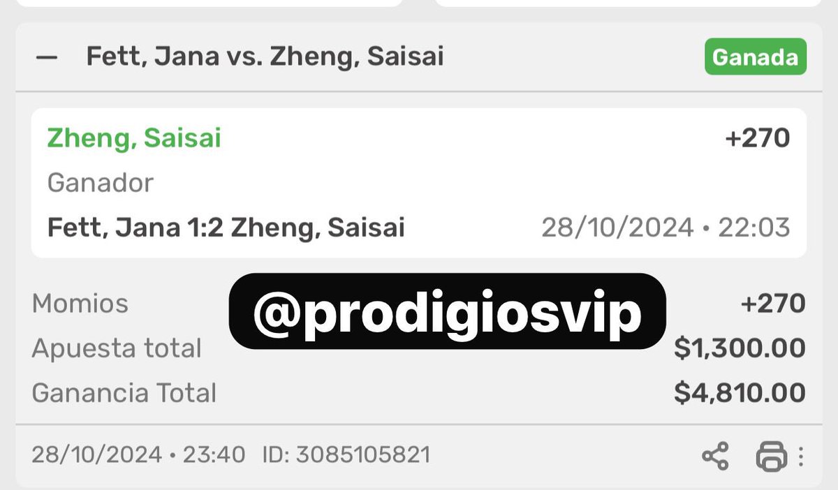 prodigiosvip's tweet photo. Que bonito es amanecer con dinero 🤑

PRODIGIOS BUENOS DIAS ¿Qué esperan para unirse al grupo? 📲

Regresamos a las andadas del tenis  🎾💸

#tenis #Deportes921 #apuestas #casinoonline 

Dejamos un #freepick con momio positivo? https://t.co/6HNetCQdPH