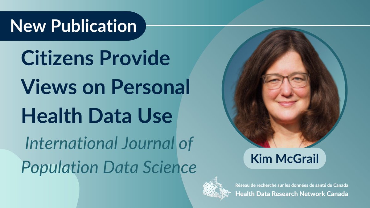 HDRN Canada - RRDS Canada (@hdrn_rrds) on Twitter photo How can public input help design safe & trustworthy #DataSharing processes? Read #HDRNCanada CEO @kimchspr <a href="/ubcspph/">UBC's School of Population and Public Health</a> <a href="/CHSPR/">UBC Centre for Health Services and Policy Research</a> + colleagues' new <a href="/IJPDS/">International Journal of Population Data Science</a> publication on a public deliberation to capture citizen views on the use of #HealthData in research in BC: ijpds.org/news/14-10-202… How can public input help design safe & trustworthy #DataSharing processes? Read #HDRNCanada CEO @kimchspr <a href="/ubcspph/">UBC's School of Population and Public Health</a> <a href="/CHSPR/">UBC Centre for Health Services and Policy Research</a> + colleagues' new <a href="/IJPDS/">International Journal of Population Data Science</a> publication on a public deliberation to capture citizen views on the use of #HealthData in research in BC: ijpds.org/news/14-10-202…