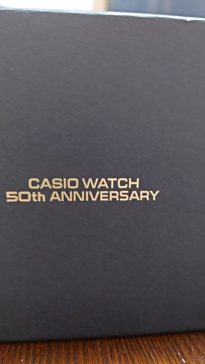 matsuridaisuki's tweet photo. 我が家にもお迎えしました
#CASIO50th
#カシオトロン https://t.co/ZLY1ugSTKc