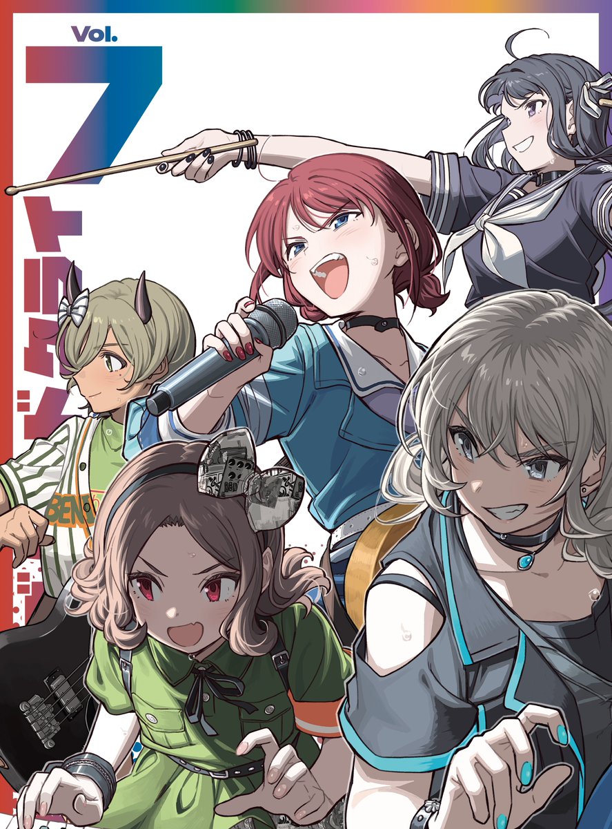 ✨第7巻ジャケットが解禁✨ TVアニメ『ガールズバンドクライ』 Blu-ray