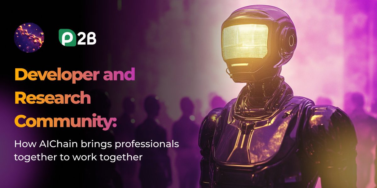 AIChainCoin's tweet photo. 🌟#AIChain is bringing together professionals from diverse fields
to collaborate on groundbreaking projects in #AI and #blockchain.

Connect with like-minded individuals and help shape the future of #technology
in our vibrant #community.

https://t.co/vX88MrextZ https://t.co/kvXQZiO9kE