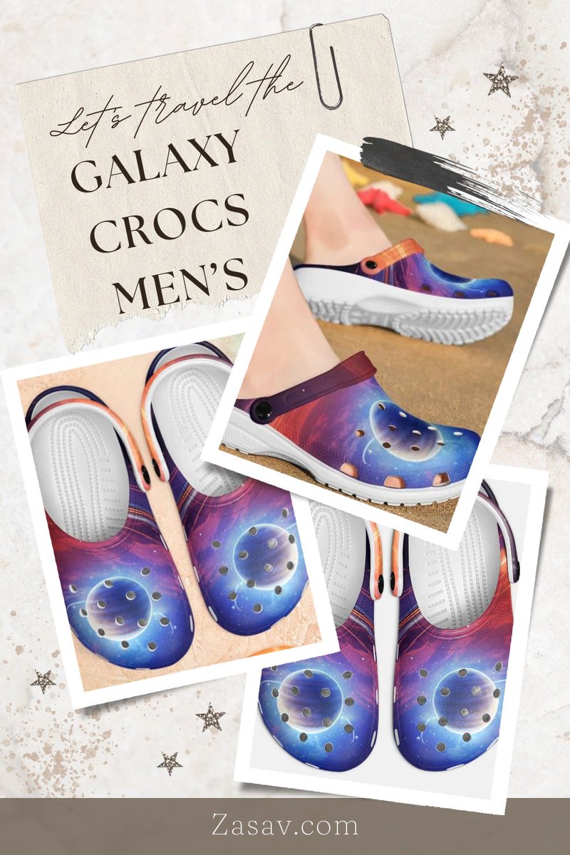 Gifts9DotCom's tweet image. Anti-Fatigue Footwear: Galaxy Crocs Mens for Long Days

Link = zasav.com/products/galax… 

Link = zasav.com/collections/ga…

#galaxycrocs #antifatiguefootwear #comfyandstylish #footcomfort #stayonthemove