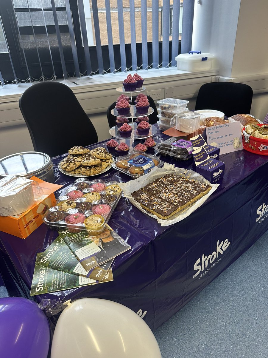 World Stroke Day….<a href="/NUHTeamStroke/">Team Stroke</a> <a href="/Stroke_NUH/">Stroke NUH</a> <a href="/NUHStrokeACP/">NUH Stroke ACP's</a> <a href="/nottmhospitals/">Nottingham University Hospitals</a> <a href="/TheStrokeAssoc/">Stroke Association</a> <a href="/DaybrookRehab/">Daybrook stroke rehab</a>