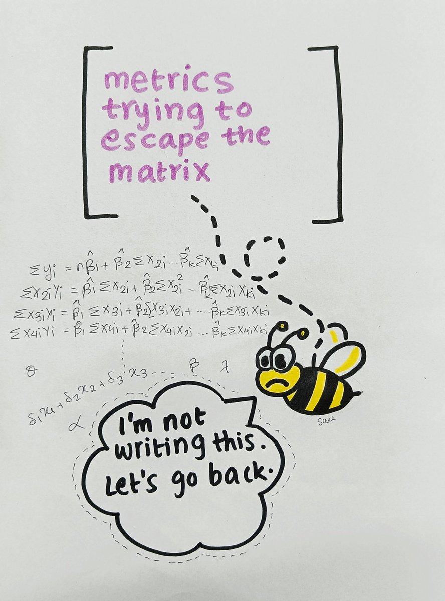 saee_hatwalne's tweet image. Just another random vector of idiosyncratic creativity.
#EconTwitter #econometrics