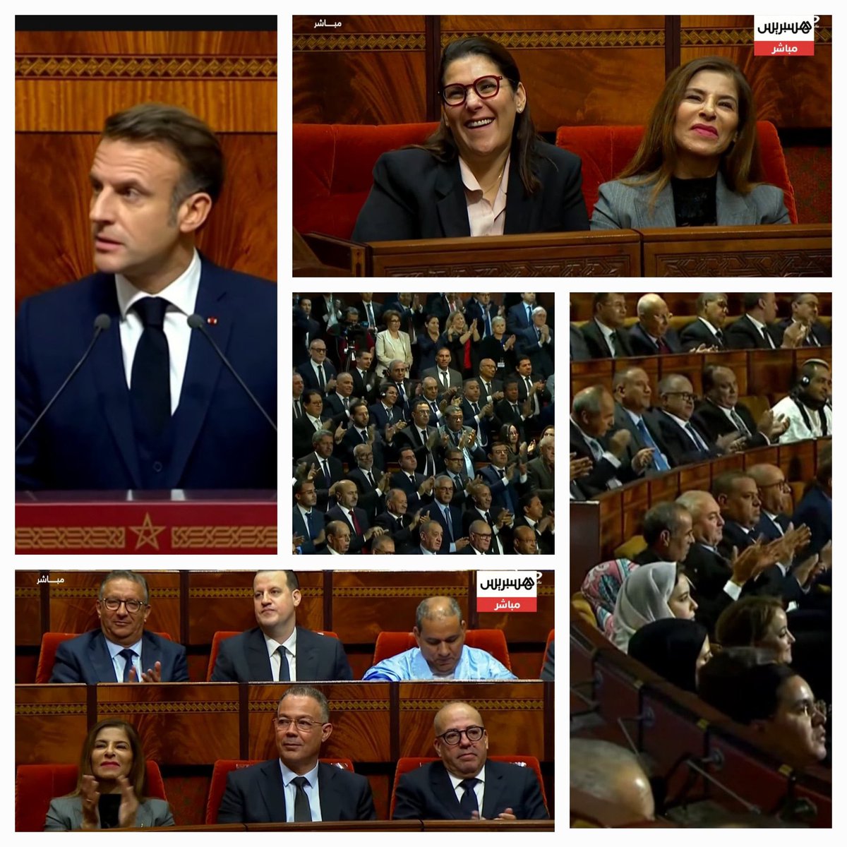 Rd_fas1's tweet photo. اقل ما يقال ان المشهد السياسي المغربي بائس الى حد كبير ولا يمثل الى القلة المترفة المستنفعة من الفساد، وهناك شرخ كبير بين ما يريده الشعب وما تريده السلطة

في حين الدول الافريقية تطرد فرنسا وشركاتها التي تنهب خيرات الشعوب، يوقعون معها اتفاقيات كبيرة مقابل اعتراف بمغربية الصحراء، لم يتعلموا من الابتزاز والوعود المعسولة التي قدمت قبل التطبيع ولم ترى النور