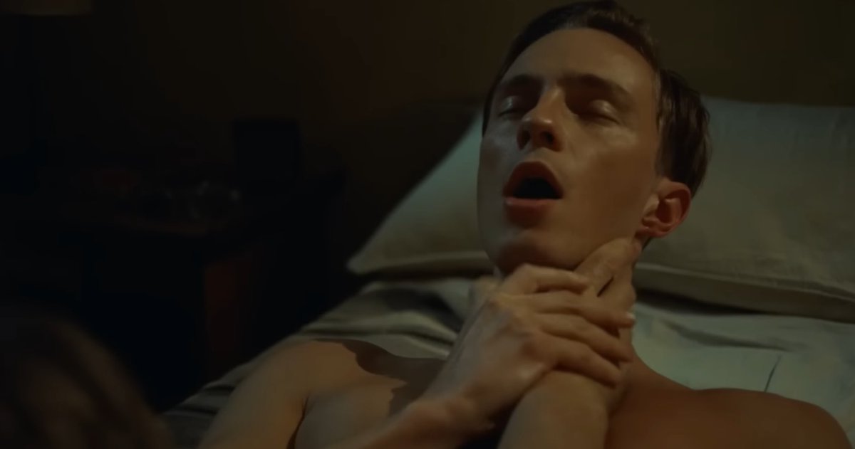 FilmUpdates's tweet image. Drew Starkey in Luca Guadagnino’s ‘QUEER’