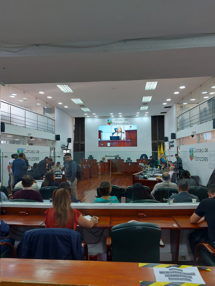 La CCC hace presencia en el segundo debate del presupuesto de Manizales.