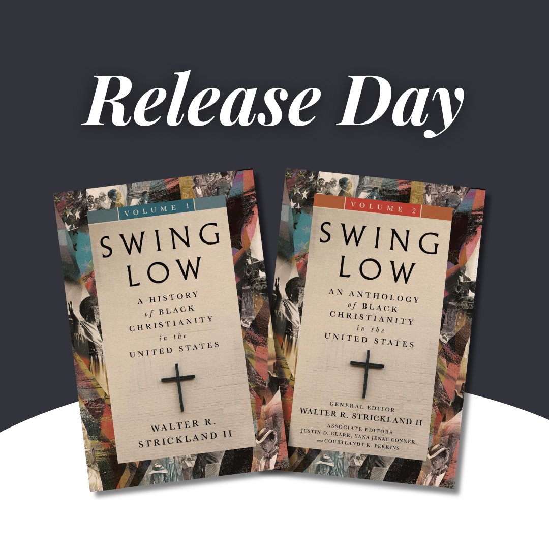 Swing Low offers a defining rubric under which to observe, understand, and learn from the diverse and living entity that is African American Christianity.

Volumes 1 &amp; 2 available now!
amazon.com/Swing-Low-Hist…