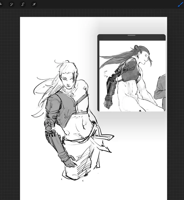 rkgk/五夏 昔描いた義手(腕)夏を捏ねくり返してる 次の本はこの設定で描きたいな〜 