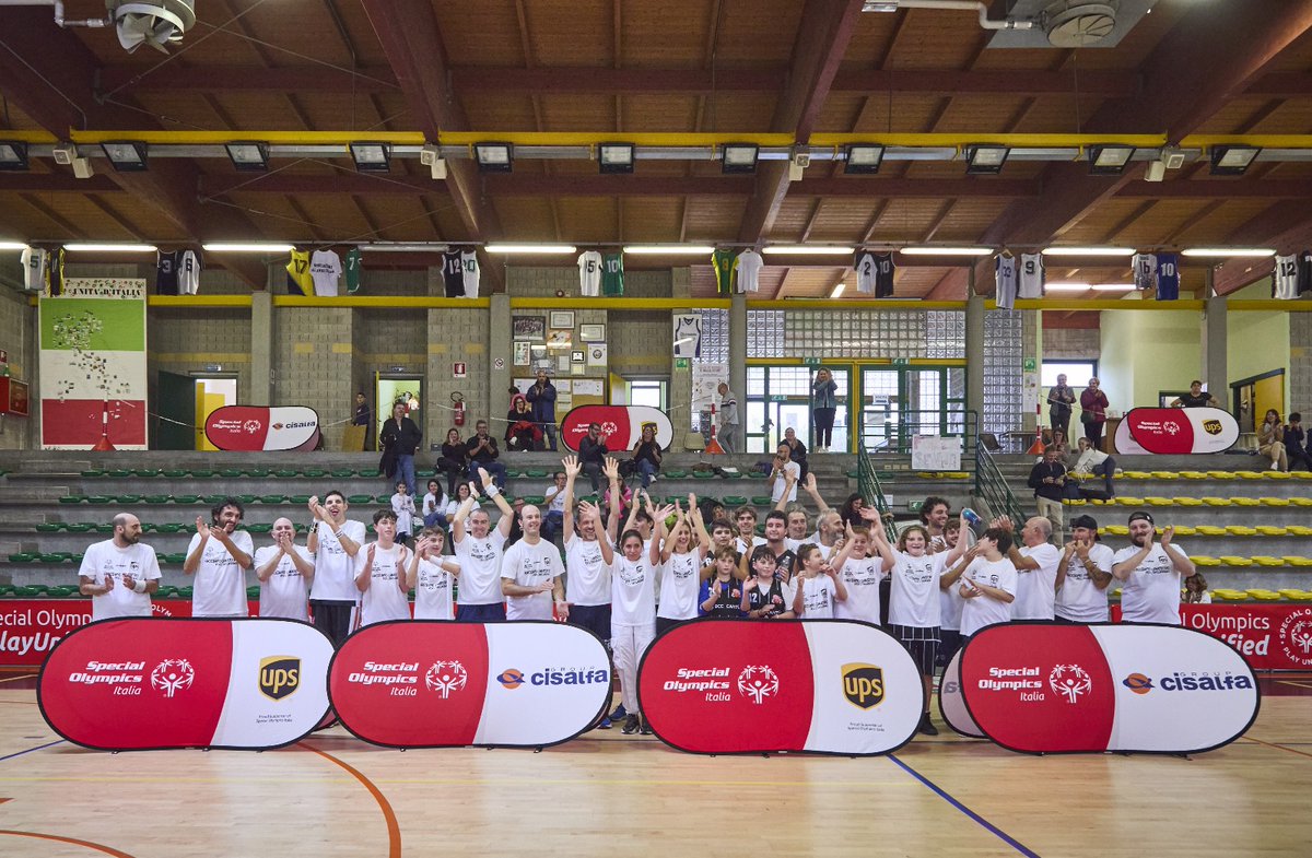 We are extremely proud to promote, with <a href="/UPS/">UPS</a> and <a href="/SpecialOlympics/">Special Olympics</a> Italia, the initiative "Facciamo canestro per l'inclusione!" A basketball tournament with the aim to promote #inclusion through mixed and unified teams and to knock down stereotypes and prejudices 🤝