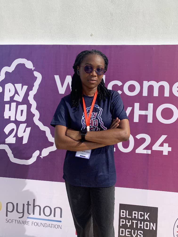 WiMLDS_Accra's tweet image. #AppreciationPost
As a community, we want to acknowledge Flovianey Elion Silulu and Miriam Ocloo for their dedication in sharing knowledge and expertise on the critical topic of “Diversity and Inclusion” at the PyCon Ho Conference.
#WiMLDS #CommunityLeaders #PyConHo #ThankYou