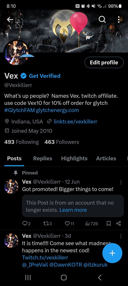 Who said x can put balloons on my page