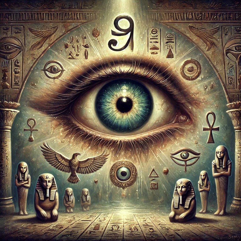 HistoriumU's tweet photo. The Egyptian “Evil Eye” curse in mythology is feared for its power to bring doom to anyone unlucky enough to receive it. Amulets and charms are a must to avoid its dark magic!
#BooklogyThursday #31daysofhaunting https://t.co/kfGLLLuSmU
