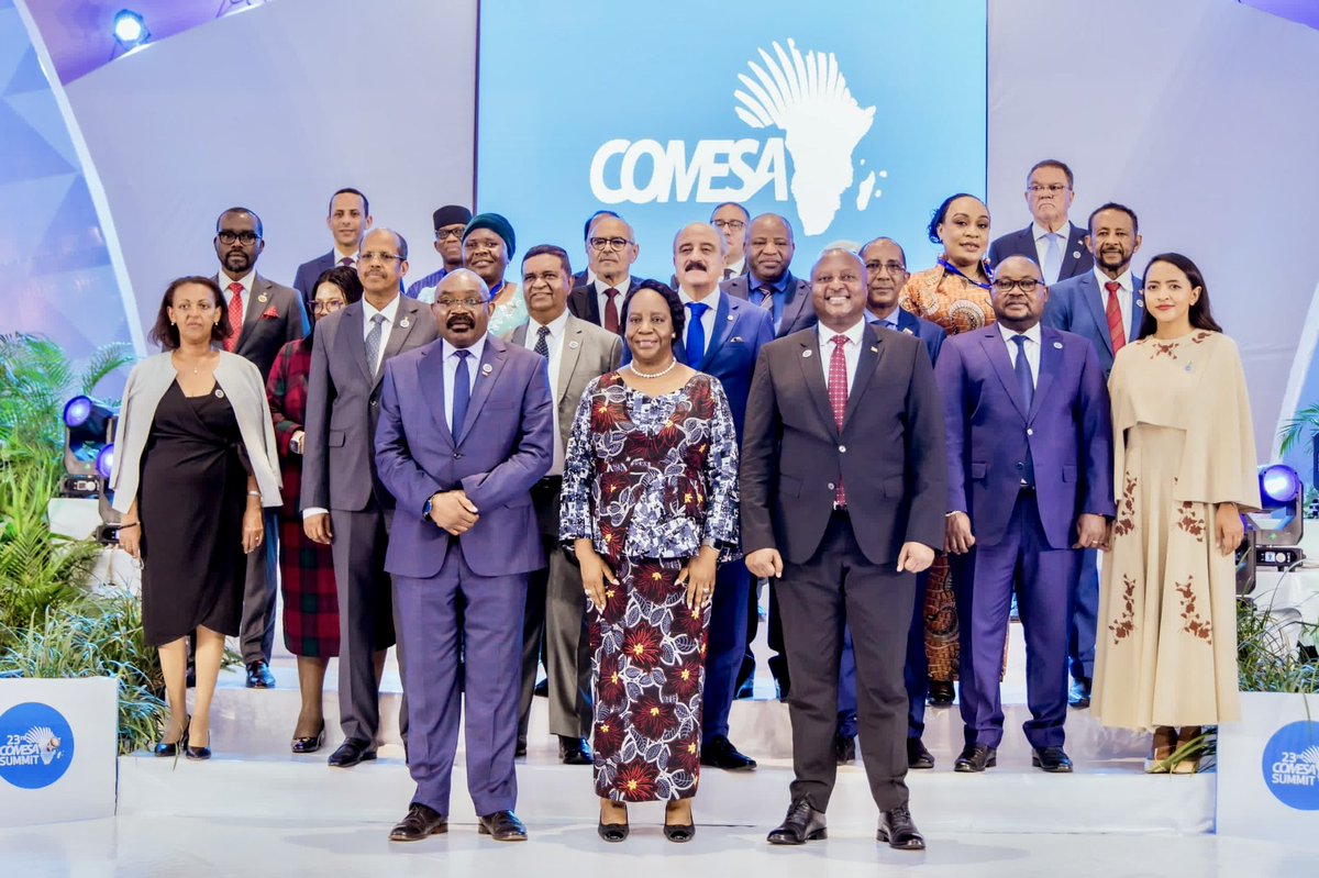 EybeAbdi's tweet photo. A delegation led by the Minister of Foreign Affairs and International Cooperation and Candidate of the Republic of Djibouti to the post of the Chairperson of the African Union Commission (AUC) H.E.M Mahmoud Ali Youssouf is participating at the 19th meeting of the COMESA Foreign Ministers currently ongoing in Bujumbura, Republic of Burundi, preparing the 23rd Summit of the Organization scheduled to be held on the 31st October 2024.
