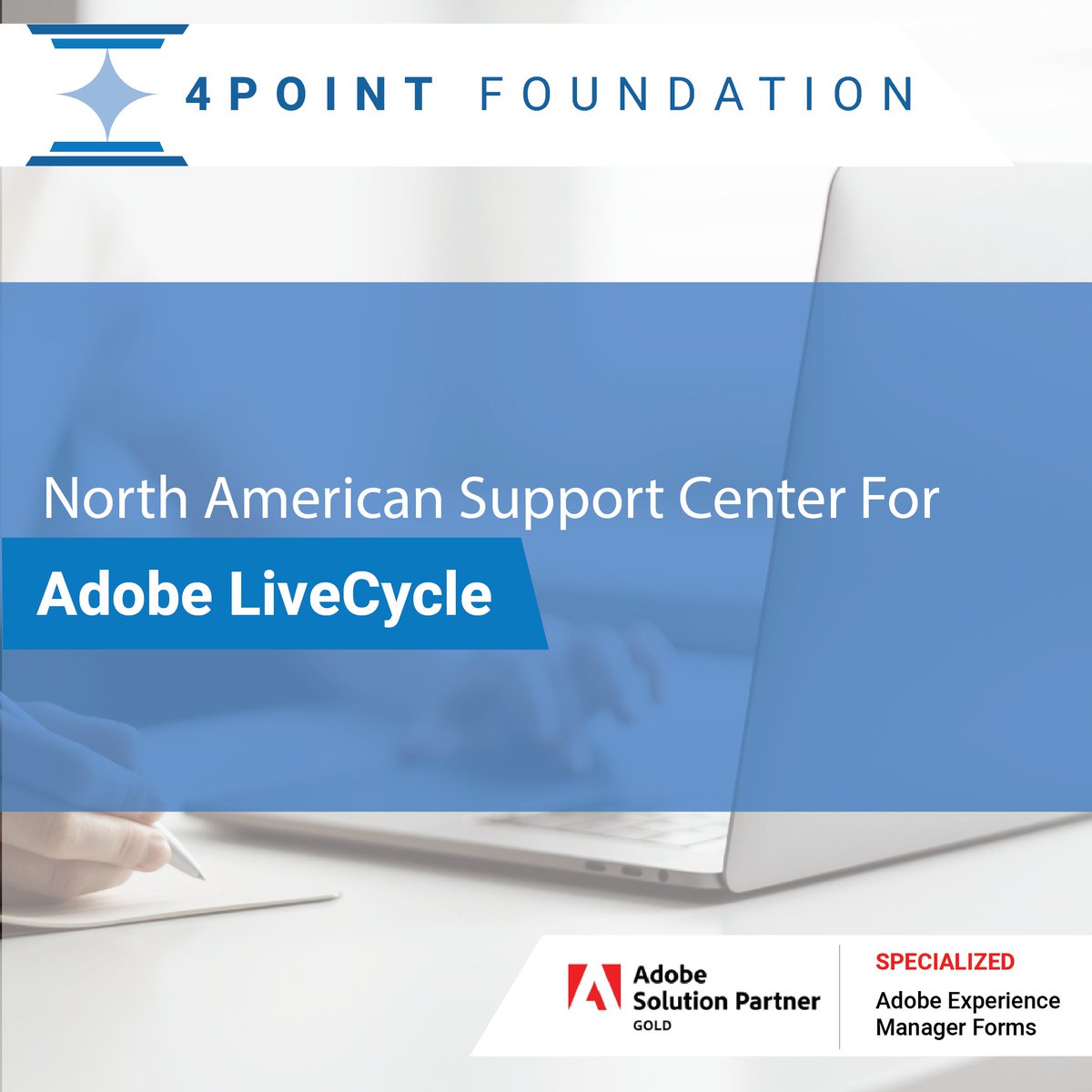 4Point_'s tweet photo. Benefit from 4Point’s comprehensive experience with our Foundation Customer Care for all of your Adobe Experience Manager needs. Learn more at https://t.co/dz3XYzIKmz. 

#4Point #foundationCare #liveCycle #Adobe https://t.co/AcNsIkmNdc