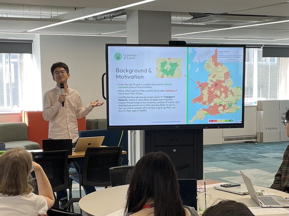 Zihao Chen (@zihao_chen_) on Twitter photo Very pleased to have presented some preliminary findings on my PhD work on bus travel time variability at the <a href="/CuspLondon/">@CUSPLondon</a> PhD conference. Looking forward to hearing all the interesting talks! Very pleased to have presented some preliminary findings on my PhD work on bus travel time variability at the <a href="/CuspLondon/">@CUSPLondon</a> PhD conference. Looking forward to hearing all the interesting talks!