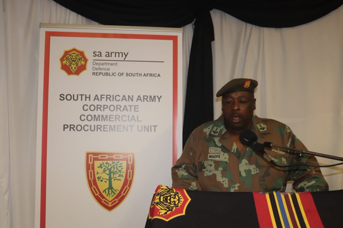 SANDF_ZA's tweet image. [Article] 7 Maintenance Unit’s Strategic Planning Work Session Underway.

m.facebook.com/story.php?stor…

#SANDF
#SAArmy
#SAArmySupportFormation
#PrideOfLions