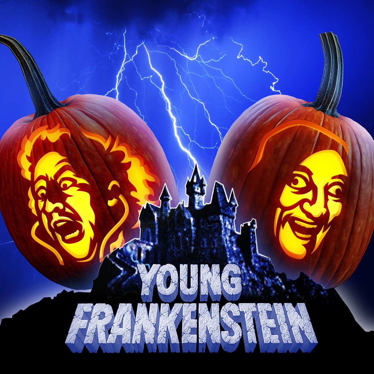 ZombiePumpkins's tweet photo. Please walk this way to reanimate some Young Frankenstein pumpkins this Halloween. When lighting these jack-o'-lanterns, please... put the candle back! 🕯️ #PumpkinPatterns #YoungFrankenstein 
https://t.co/tXIK23tsYK https://t.co/eOApgbFLa9