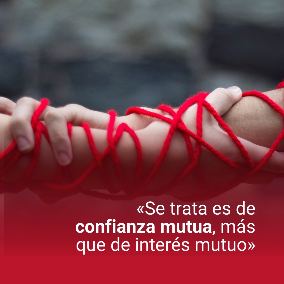 VersionSocial's tweet photo. 🤝 La clave del éxito en los equipos de trabajo es la confianza mutua, no solo el interés compartido. ¡Fomentemos relaciones auténticas y colaborativas! #LiderazgoColaborativo https://t.co/jymm71ny39