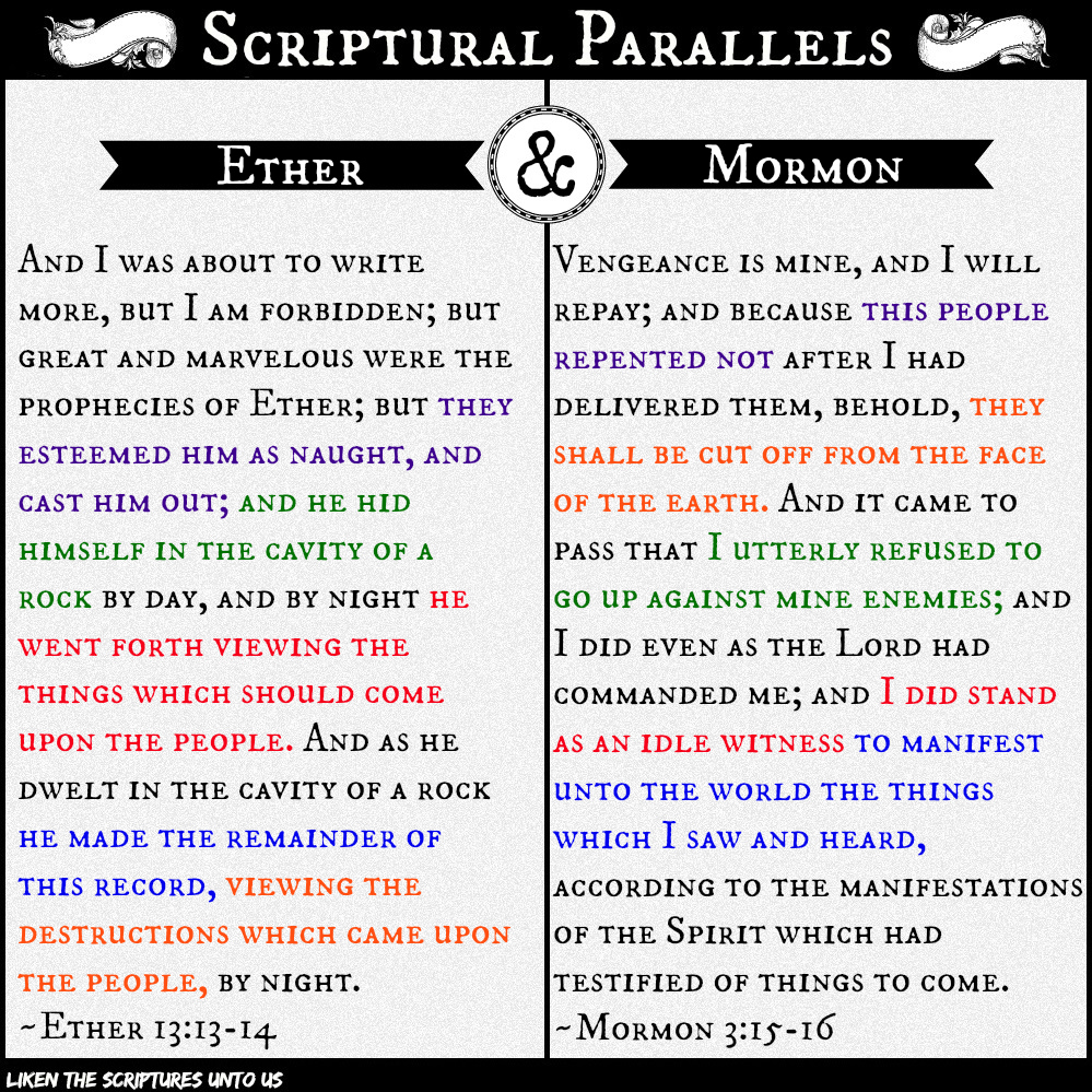 LikenScriptures's tweet photo. #Scripture #BookOfMormon #ComeFollowMe #ScripturalParallels https://t.co/v3bH12VOko