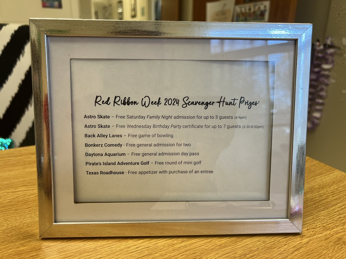 Several red ribbons have already been found as part of our #RedRibbonWeek Staff Scavenger Hunt <a href="/cypresscreekvcs/">Cypress Creek</a>❤️ Keep your 👀 peeled throughout the week &amp; maybe you’ll win a prize from one of our amazing business partners like <a href="/kellyhaberstroh/">Kelly Ann Haberstroh</a> <a href="/ebonyprincessme/">Camille Austin-Long</a> already have!👏